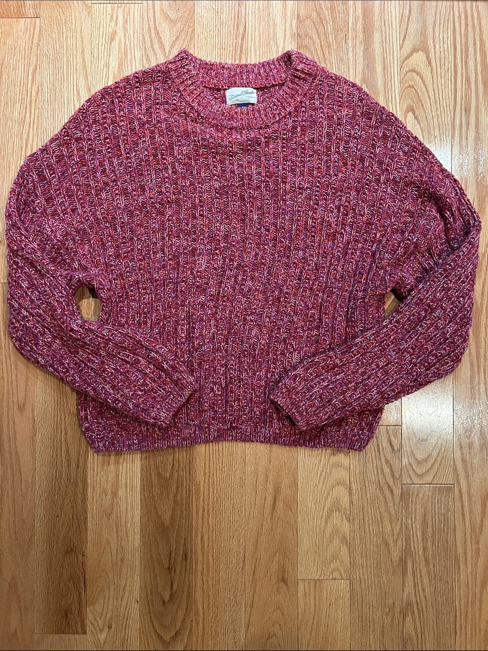 Universal Thread Women’s Cotton Acrylic knit Crewneck Sweater